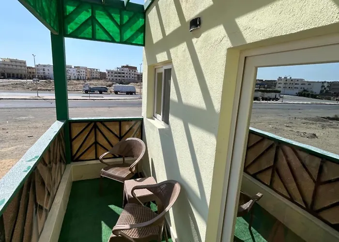Sea-view 1br Balcony Full Kitchen Апарт-отель Марса-Алам